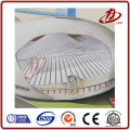 Silo dome storage fluidised floor open cloth Air slide fabric